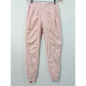 Lululemon Dance Studio Mid-Rise Jogger Full Length Womens Size 6 Pink Athleisure